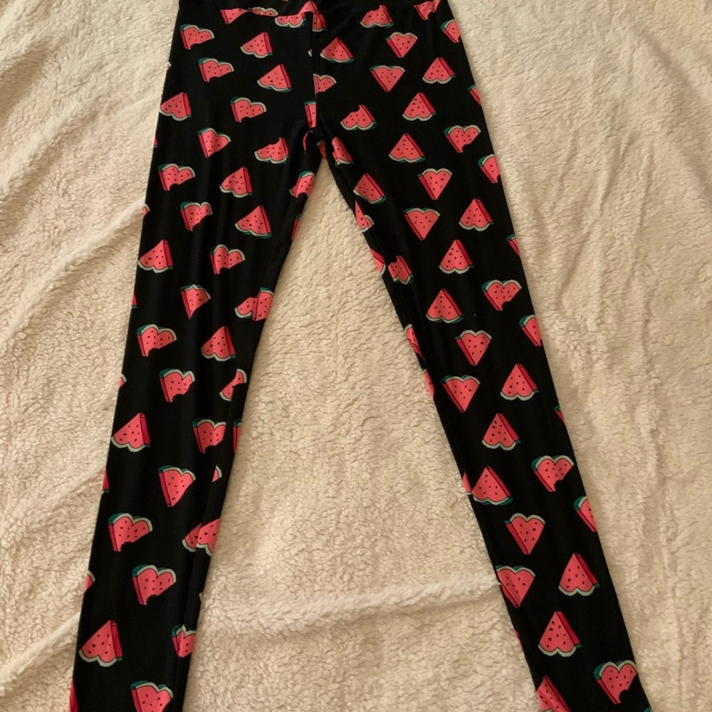 OS - LuLaRoe Watermelon Leggings